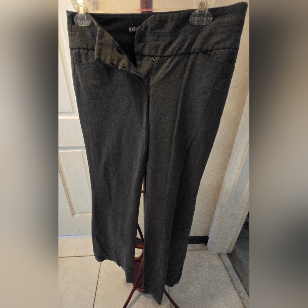 🐘 Express Gray Women's Dress Pants